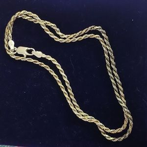 Silver 925 necklace stamped